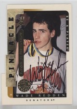 1996-97 Pinnacle Be A Player Link 2 History Auto Wade Redden #LTH-9A Auto 15r3