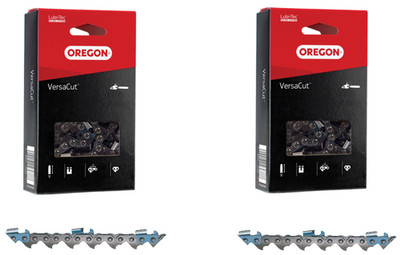 Oregon 2-Pack Micro-Chisel Chains Fits .404 Pitch .063 Gauge 111 DL, 27AX111G(2)