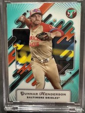 GUNNAR HENDERSON 2025 TOPPS PRISTINE AQUA REFRACTOR ORIOLES 009 /199