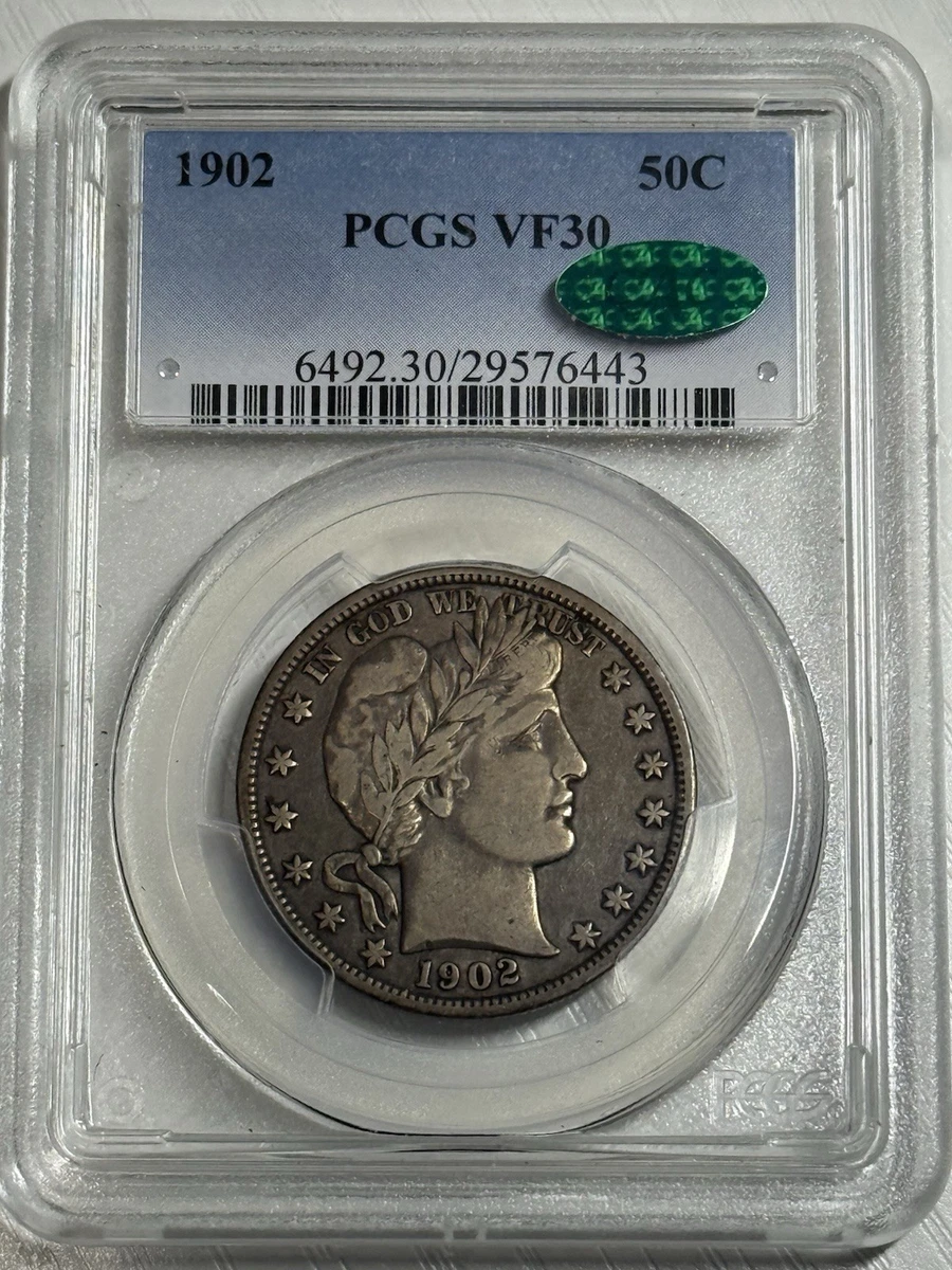 1902 Year Barber Half Dollars (1892-1915) for sale | eBay