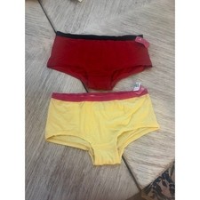 NEW George Girls Cotton Stretch Boyshort Underwear Panties set 12 NWT Large