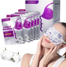 18 Packs Steam Eye Mask for Dry Eyes Self Heating Masks Cornea Care Rest Disposa