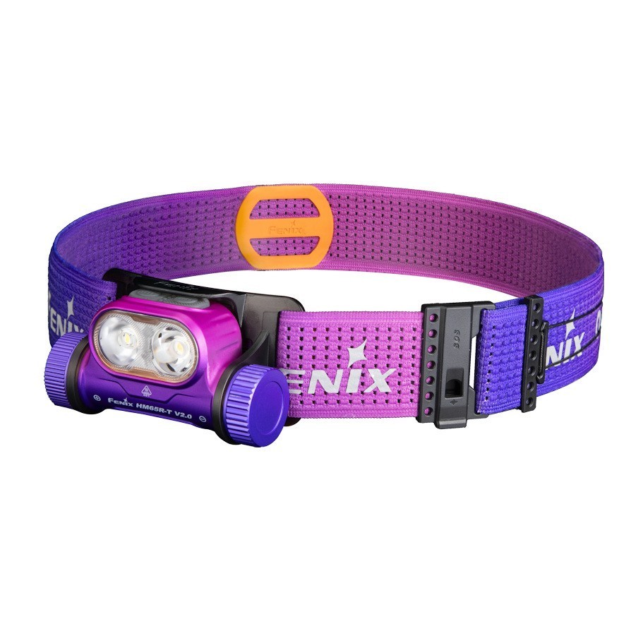 Fenix HM65R-T V2.0 Headlamp Trail Running Headtorch 1600 Lumens (Nebula)