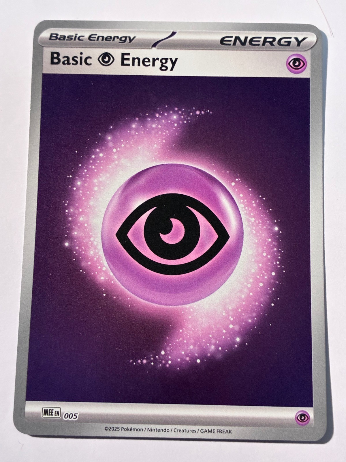 Basic Psychic Energy - 005 #5 Mega Evolution Energies Pokemon Reverse Holo NM