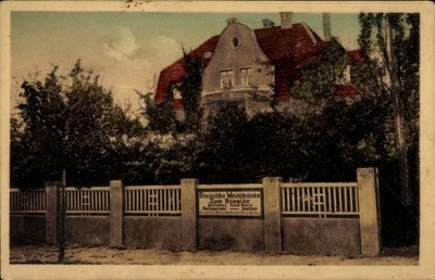 Ak Biederitz in Sachsen Anhalt, Rheinische Weinschänke Zum Stieglitz - 11462113