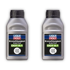 2x 500ml LIQUI MOLY 21161 Bremsflüssigkeit Bremsflüssigkeit DOT 5.1 Brake Fluid