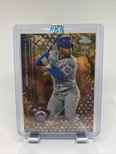 Francisco Lindor 2025 Topps Chrome X Cactus Jack Gold Refractor /50 Mets