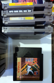 Nintendo NES System+Zapper+30 Original Games (28 Unique) - All Working/Tested