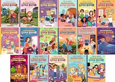 Baby-Sitters Little Sister Series Complete 17-Book Set Books by Ann M. Mart