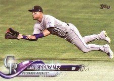 2018 Topps #110 Carlos Gonzalez - BB