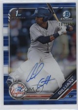 2019 Bowman Chrome Prospects Blue Refractor /150 Isiah Gilliam #CPA-IG Auto 13iq