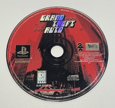 Grand Theft Auto GTA 1 Original PS1 Disk Only Fair/Good Condition 