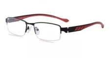 New~Octo 180 D49 SprinT 51-17-140 Black/red frames Men’s Eyeglasses Tag $68