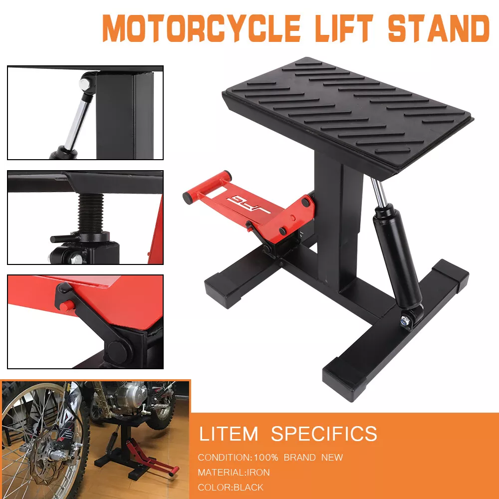 1000 Lbs Dirt Bike Lift Stand Adjustable Hydraulic Easy Lift Jack For Dirt Bike