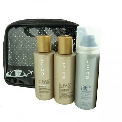 JOICO Reise Pflege Set geschädigtes Haar Conditioner Kur Finishing Spray 