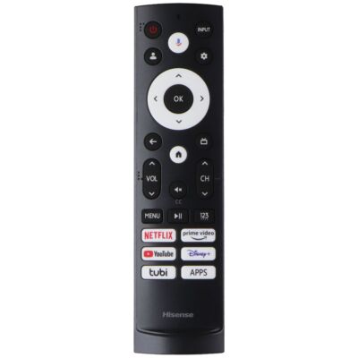 Telecomando Hisense OEM ERF3V90H (0011) - Nuovo Sostitutivo Per TV Hisense - Grigio