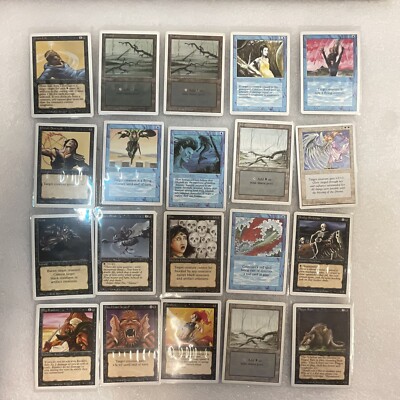 MTG Magic The Gathering 20 Card Lot Drain Life Plague Rats GnuTradingCards 