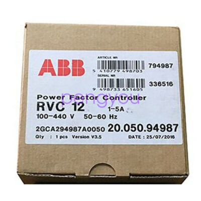 RVC-12/1-5A ABB Power Factor Controller RVC 12 1-5A Brand new Fedex or DHL