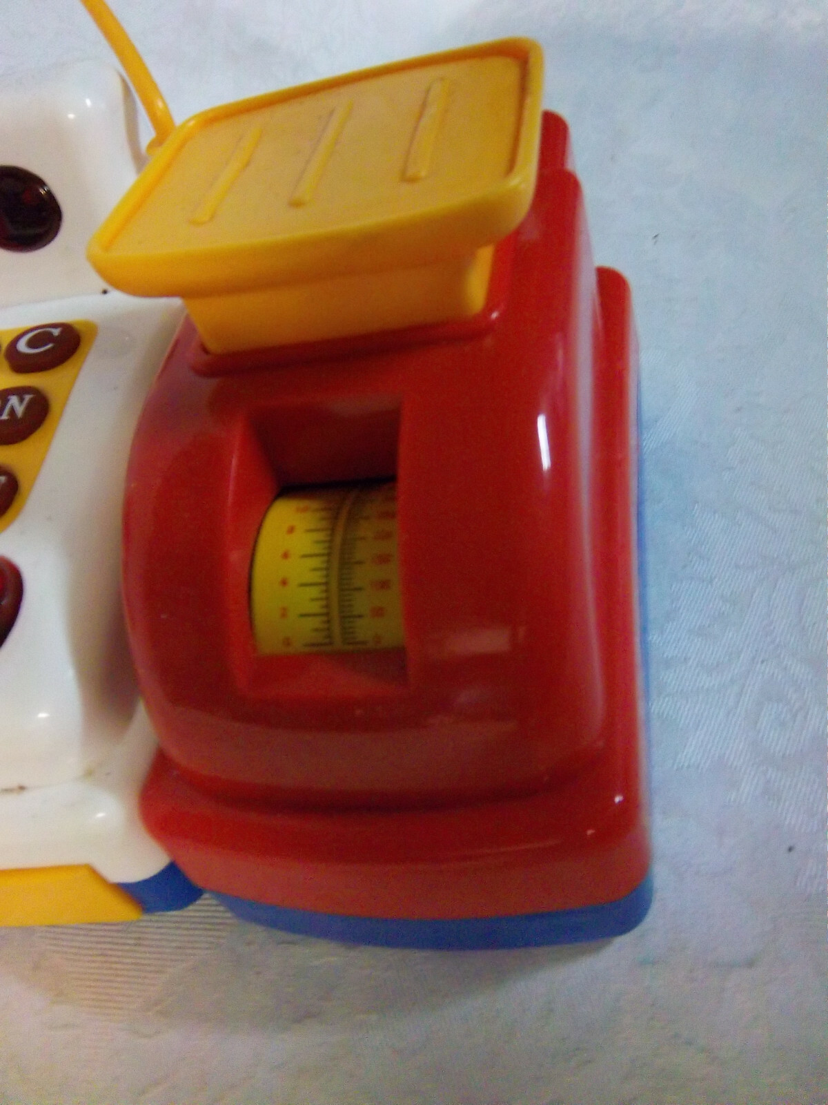 как выглядит Grocery Store Pretend Play Cash Register w/credit Card Scale Light Up 13x7" фото
