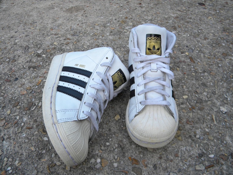 Adidas Originals Pro Model Men’s white Basketball sneakers Shoes Size