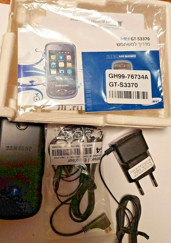 Samsung Corby GT-S3370 IN offener Box 3G High Speed entsperrt schwarz Original Handy - Bild 6 von 12