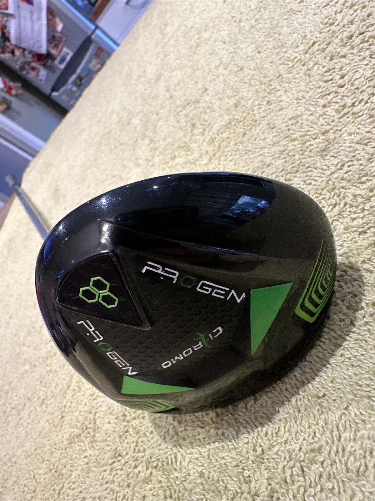 Men’s Progen Chromo Golf 3 Wood Great Condition 15 Deg Graphite Shaft