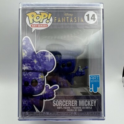 箱 Funko Pop! Art Series #14 Sorcerer Mickey Disney Fantasia Hard