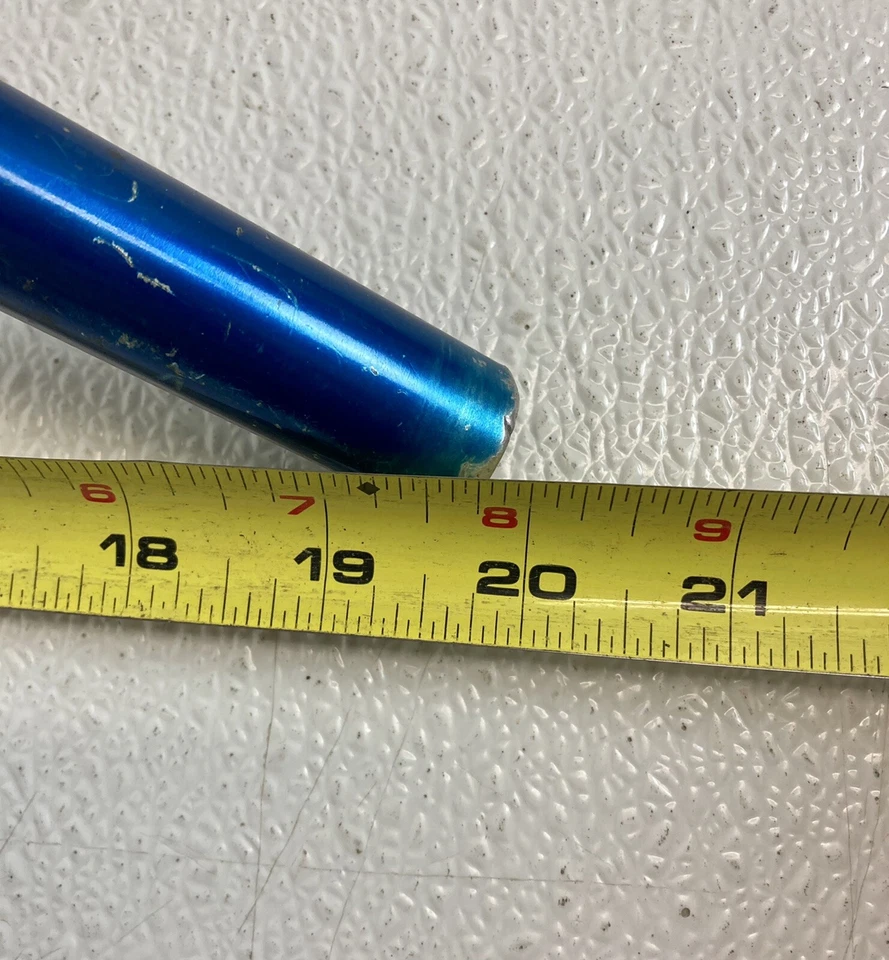 Vintage 1980's Blue Anodized Aluminum Mini JR Handlebars - Image 3 of 4