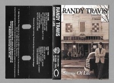 RANDY TRAVIS : STORMS OF LIFE , CASSETTE , 1986  WARNER MUSIC , CANADA 