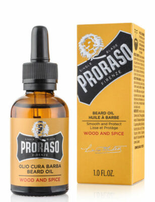 Proraso Herren Wood & Spice Bartöl Zeder Zitrus Haarspülung 30ml