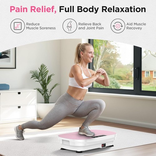 Vibration Plate Exercise Machine for Lymphatic Drainage, Weight Loss & Wellness - Picture 44 of 56