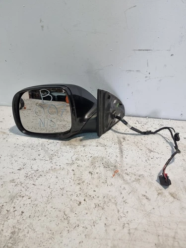 Audi Q7 Wing Mirror Left N/S Electric Powerfold Grey 2007 MK1 4L OEM 4L2857409D