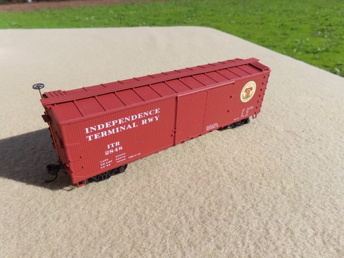 HO Accurail Special Run Box Car INDEPENDENCE TERMINAL RY 2848 Convention Car | Zustand: New