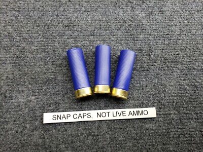 READ AD! 4- pcs 12 GAUGE BLEMS 2 3/4'' SNAP CAPS TRAINING 12 GA 12ga 