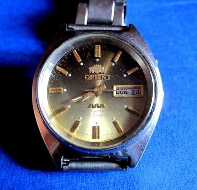 ORIENT Watch – 21 Jewels – Crystal Glass – Working – Good