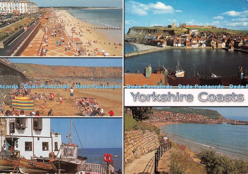 D087133 Yorkshire Coasts. Bridlington. Filey. Scarborough. Robin Hood Bay. John