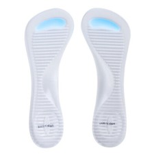 1 Pair Adhesive Arch Support Insoles Horizontal Arch Massage Three-point Cushion