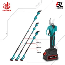 3-in-1 Pole Pruning Shears & Pole Saws for Tree Trimming With 6.6ft Reach Pole