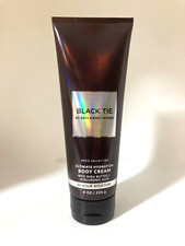 BATH  BODY WORKS BLACK TIE MEN'S COLLECTION BODY CREAM 8 OZ