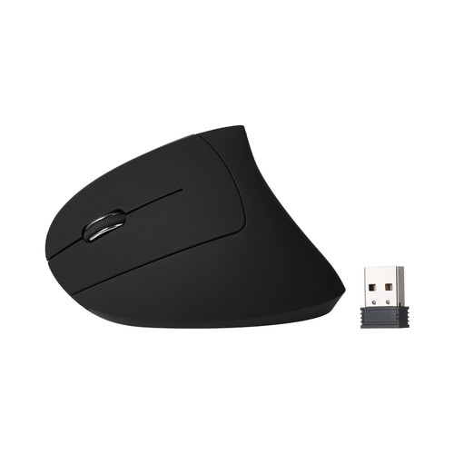 Ergonomic Optical USB Wireless Vertical Mouse 1600 DPI 5 Buttons For Laptop - Picture 6 of 11