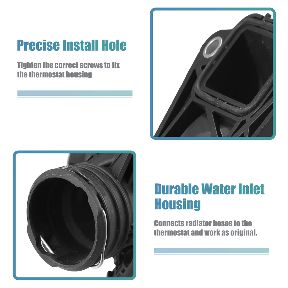 Conjunto de carcasa termostato refrigerante coche 2762000115 para Mercedes-Benz E350 12-16 Foto 4 de 4