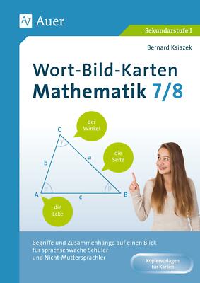 Wort-Bild-Karten Mathematik Klassen 7-8 | Buch | 9783403082545