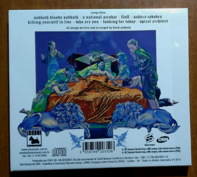Black Sabbath - Sabbath Bloody Sabbath Brazilian version W