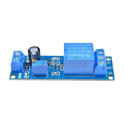 2PCS NE555 Oscillator 12V Delay Timer Switch delay module 0 to 10 Second - Picture 2 of 8