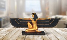 17.5"W Ancient Egyptian Goddess Isis w/ Open Wings Deity of Life and Magic 