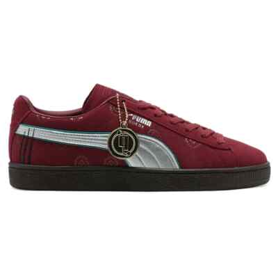 Puma Suede Shanks One Piece Burgundy 39652101 Men Size