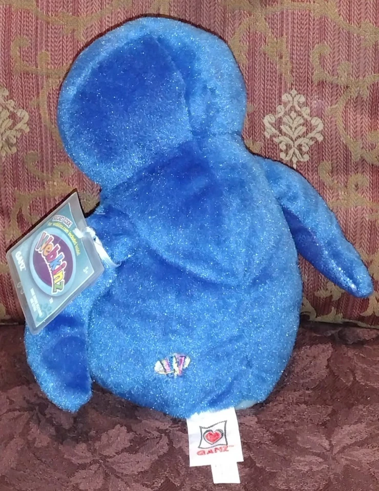 Ganz Webkinz Ice Penguin New Sealed Unused Code HM734 RARE Plush Toy Glittery U - Image 3 of 4