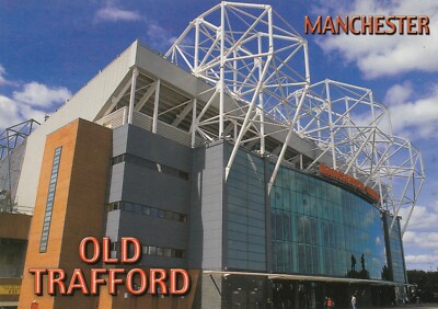 Postkarte Old Trafford Manchester United Football Club Ground John Hinde Ref TF