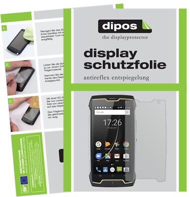 dipos I Pellicola Protettiva antiriflesso Compatibile con Cubot King Kong 5 Pellicola di Protezione