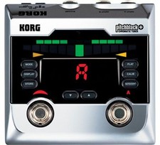 Korg Pitchblack Plus Chrome PB02 Chromatic Pedal Tuner Limited Edition NEW RARE